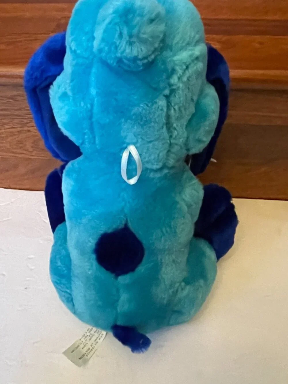 VTG 1998 Classic Toy Company Plush Stuffed Blue Dog Long Ears Droopy Eyes MINT
